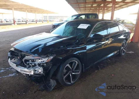 2019 Honda Accord Sport z USA, uszkodzony, nr VIN 1HGCV1F37KA103288